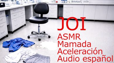 JOI ASMR mamada aceleración audio español