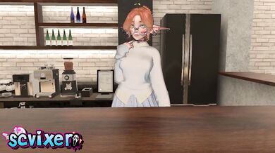An Elf Messes Up Your Order At The Brooksville Café, She Offers To Remake Your Order But You Want Something More To Make Up For Your Troubles..