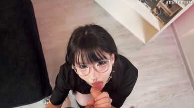 Goth Asian Teen Hard Fucked by Brother Best Friend First Time