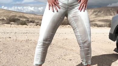 SUNSHINE_NUDE SHOCKS PUBLIC WITH URGENT OUTDOOR WETTING PANTS