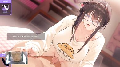 SHE IS MOANING WHILE WE DO THIS - V-LOVER