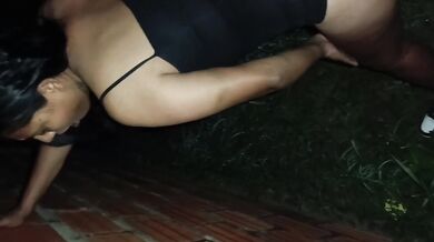 Fucking my friend's girlfriend a quickie sneakily after the party.