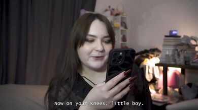 Porn story - they share a cum-filled kiss together after a sweet pegging
