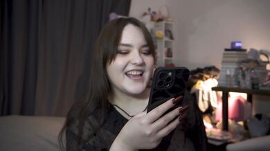 Porn story - they share a cum-filled kiss together after a sweet pegging