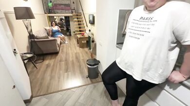 Wife Watching Her Husband Fucks College Slut on anniversary
