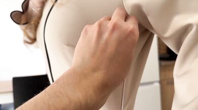 Stepmom NO PANTIES! Will the stepson tell his dad or...