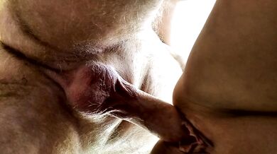 Close-up of a cock in the pussy of a beautiful stepmom in a leopard costume...)) And other pranks of a mature bitch ...))