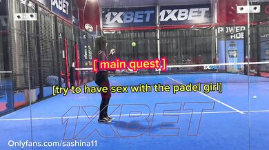 I fucked a Colombian padel player until I came in her pussy.