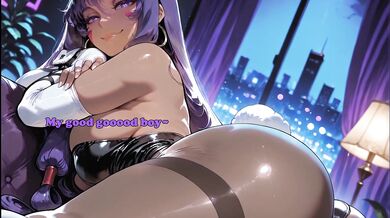 Nitocris is your bunny goddess for the night and edges you NON STOP and then makes you cum over and over [Feet, Squirting, Femdom, Edging, Torture]