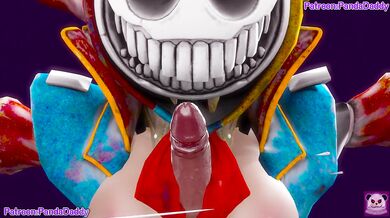 Poppy Playtime bunny suit 3D hentai animation - big tits Prototype Bunny Suit Blow Job for her boss hentai by PandaDaddy