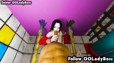 boa hancock blow job for her boss 3D hentai anime from One Piece by ooladyboss