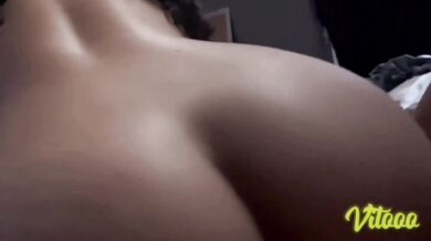A couple of loads in my girlfriend's ass - she likes to move sexy