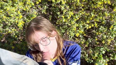 Oral and Fucking Perfect Pink Pussy in a Forest full of Native Wild Flower