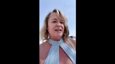 Masturbating While Shopping, Doctor's Office No Panties and Braless Pissing