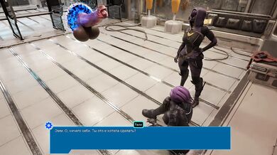 The witch opened a portal and a huge mutated dick came out and fucked their asses.