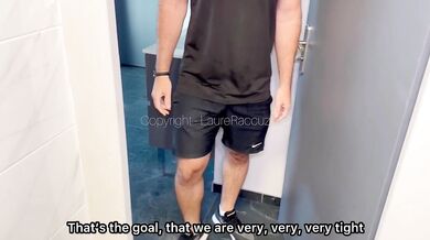 Défi risqué - Baise hard avec le coach sportif dans les vestiaires !