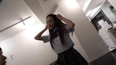 SCHOOL GIRL CAME HOME TO FUCK HER STEPBROTHER