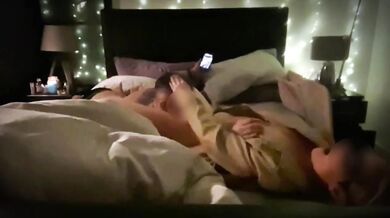 Leather Jacket Blonde MILF Explodes From Pussy Eating – Loud Real Orgasm