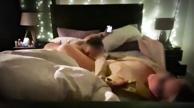 Leather Jacket Blonde MILF Explodes From Pussy Eating – Loud Real Orgasm