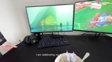 His stepmom gives him the best gift for his 18th birthday! BONUS AT THE END