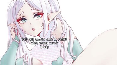 Frieren helps you get rid of censorship spell! Hentai joi / Feet / Censorship / Try not to cum challenge / Midriff / Multiple endings / CEI
