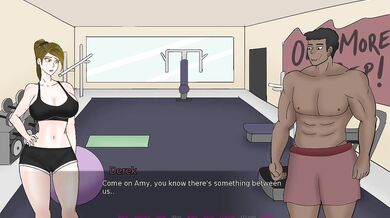 Amy Blows Derek After Workout at Gym - Amy's Escatsy Sex Game Part 11 [18+]