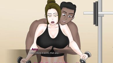 Amy Blows Derek After Workout at Gym - Amy's Escatsy Sex Game Part 11 [18+]