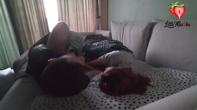 Three days and three good cock wanks in the morning by a petite brunette.