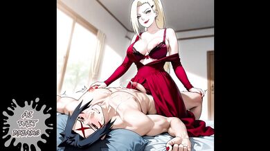 NARUTO : SASUKE IS DOMINATED IN THE ULTIMATE EDGING JUTSU!! - ASMR/FEMDOM/EDGING JOI
