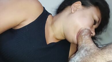Best tongue in porn, imagine how much pleasure it must provide for the guy‍