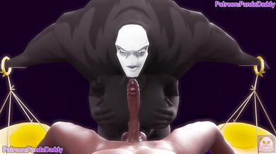 jujutsu kaisen bunny suit 3D hentai Animation - big tits JudgeMan Bunny Suit Blow Job for her boss hentai by PandaDaddy