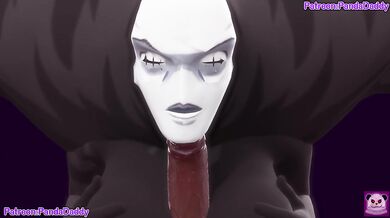 jujutsu kaisen bunny suit 3D hentai Animation - big tits JudgeMan Bunny Suit Blow Job for her boss hentai by PandaDaddy