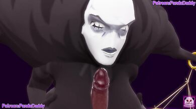 jujutsu kaisen bunny suit 3D hentai Animation - big tits JudgeMan Bunny Suit Blow Job for her boss hentai by PandaDaddy