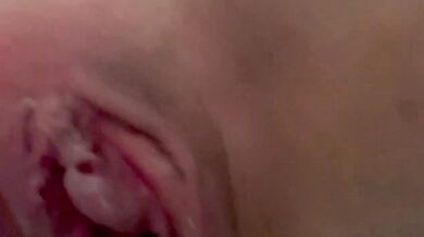 A virgin discovers squirting for the first time; it looks like jets of urine.