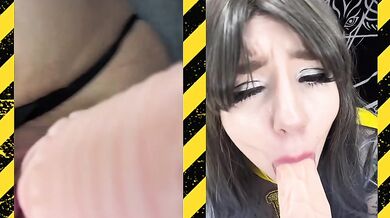 Blonde VS Brunette! Double Trouble Tandem… Comment who’s the dirtiest little slut