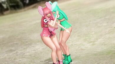3D Hentai MMD: 千変の刺客メローナ-ダーリンダンス PLAY: tinyurl. com/hentgame