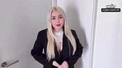 Beautiful teacher gets creampie in her pussy!