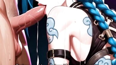 Arcane Jinx Gets Her Tight Pussy Pounded From Behind