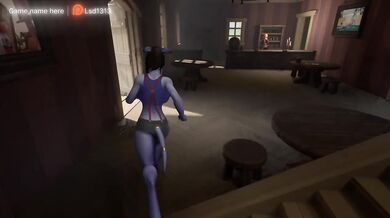 the dirty goblin defiled her pussy with his sperm. 3D. World Of Warcraft