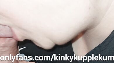 Real Couple Homemade Close Up Cock Sucking