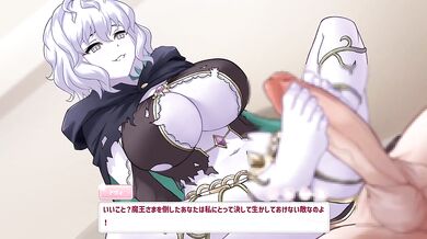 【H GAME】Open At NineHアニメーション アヴィ編① エロアニメ｜足コキ｜Hentai｜Anime
