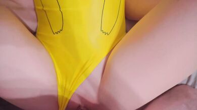 Pikachu Step Sister Gets Creampie and Cumshot! Cum Twice