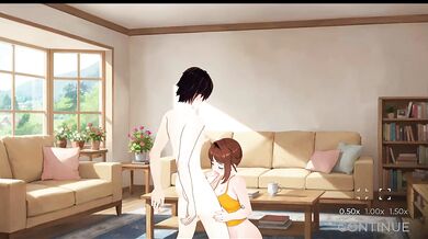 Cartoon game blurts furious throat play