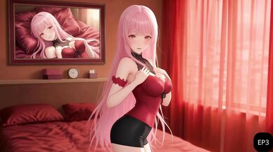 Akira's Blue Diary Ep1 – Blue Hair Anime Influencer Whispers Sensual Phrase in All-Blue Living Room Then Fucks Her Fan Hard Hentai 4K