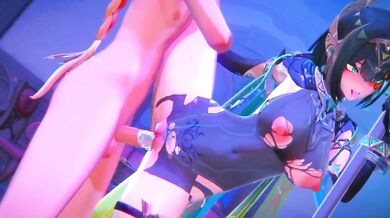 Genshin Impact - Nefer’s Passionate Night Encounter | 3D Hentai Sex Animation