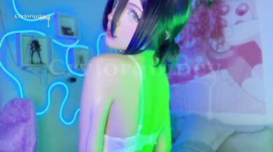 Reze Cosplay masturbating Chainsaw Man