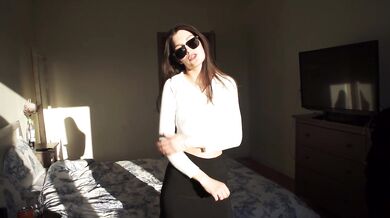 Cheating stepsis wants to try her hand at porn to earn money for a gift for her boyfriend