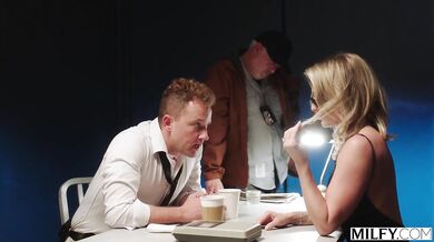 MILFY Seductive Mob Wife Andi Toys With Young Detective