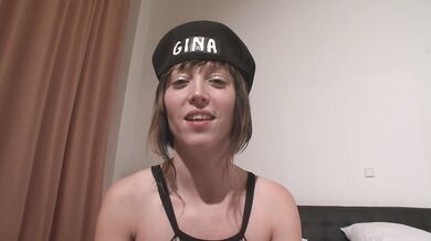 Gina solves the case while he sits in the closet jerking off and she rubs her pussy in bed.