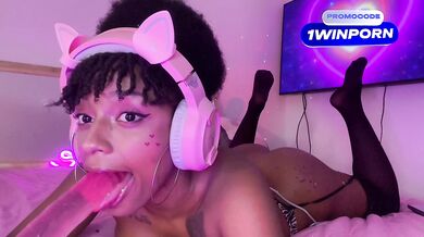 Naughty girl squirting and enjoying masturbation a lot